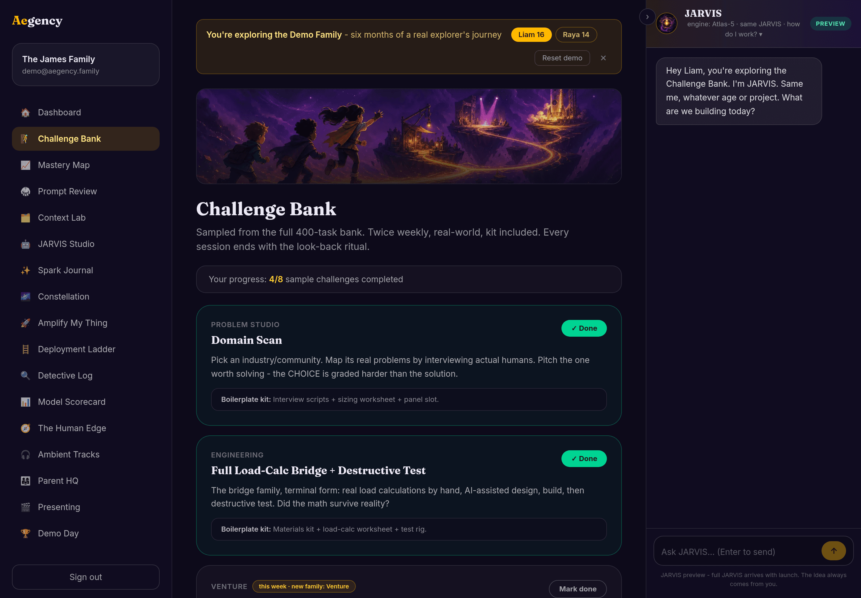 Challenge Bank - screenshot