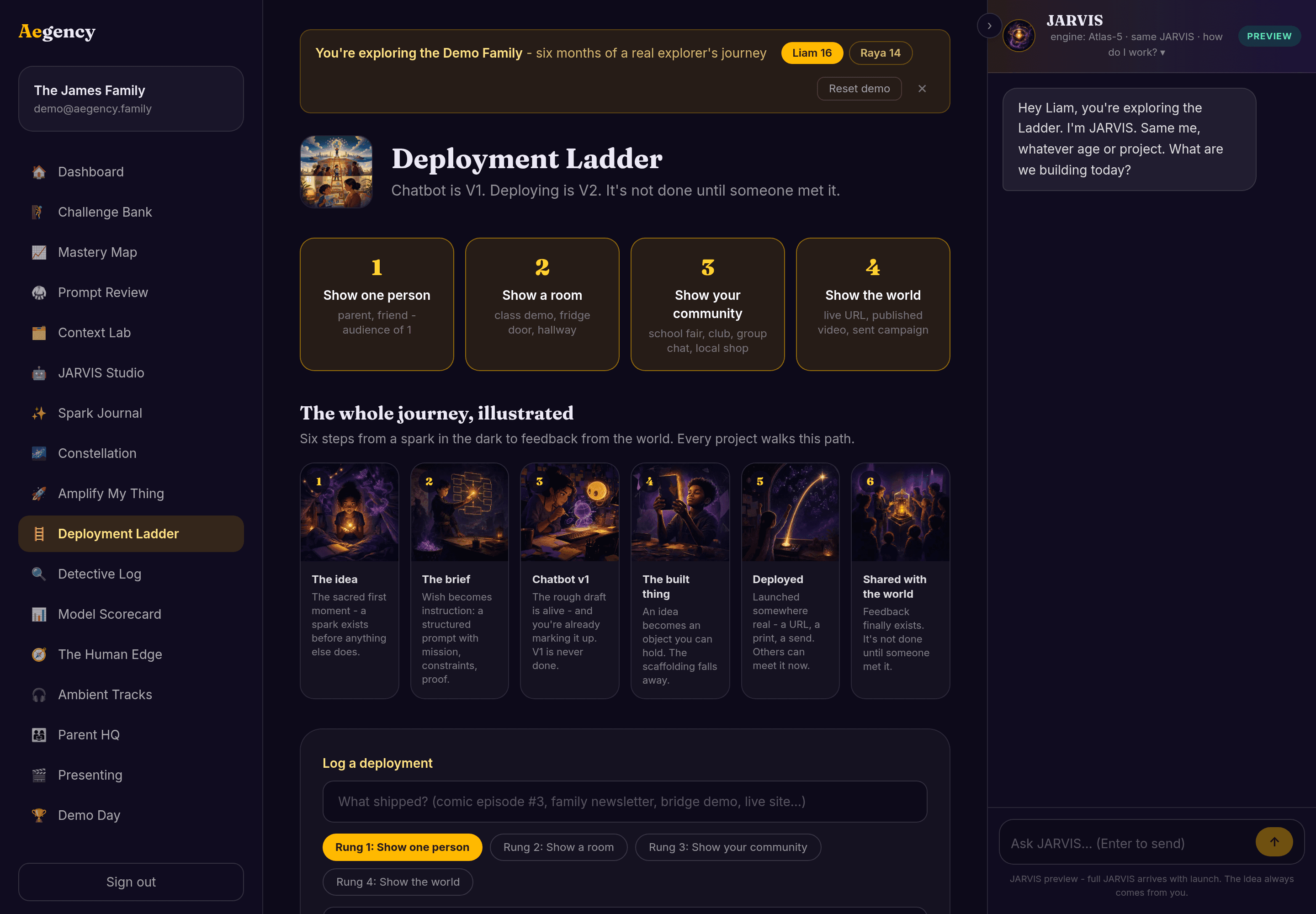 Deployment Ladder - screenshot