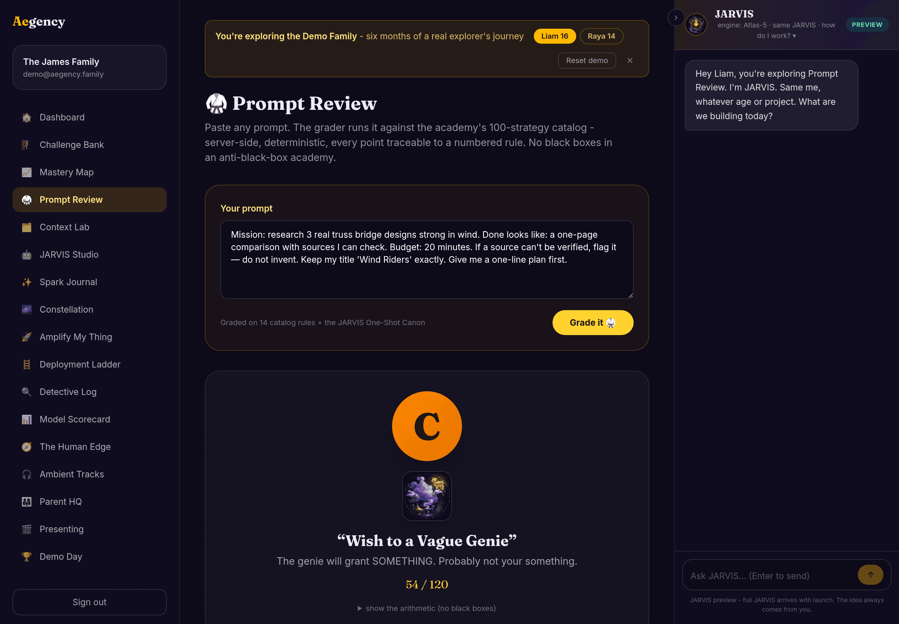 Prompt Review - screenshot